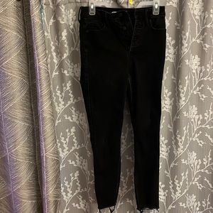 size 8 skinny jeans, high rise